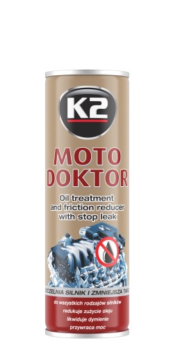 MOTO DOCTOR ZNIŽUJE SPOTREBU OLEJA ZVYŠUJE KOMP