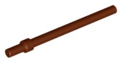 LEGO 6L NÁDOBKA, HNEDÁ TYČ 63965