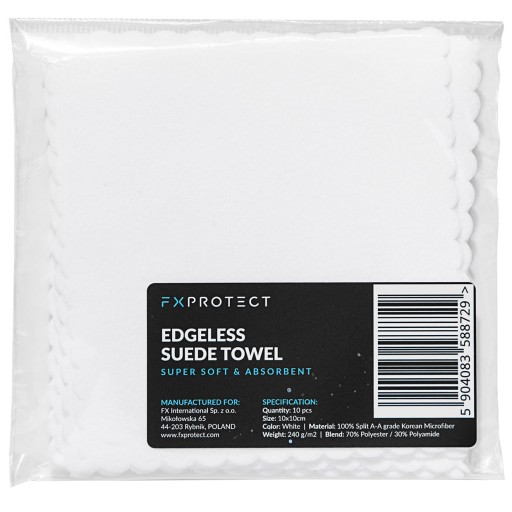 FX PROTECT Suede White na nanášanie náterov 10x10cm