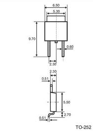 IRLR2905Z N-MOSFET tranzistor 55V 42A 110W TO252