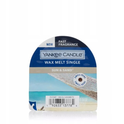 Yankee Candle Classic Wax Sun & Sand 22g