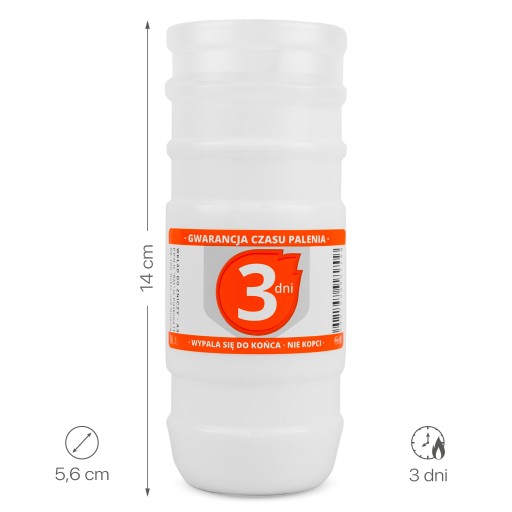 Vložka na sviečku 14cm Záruka 3 dni horenia