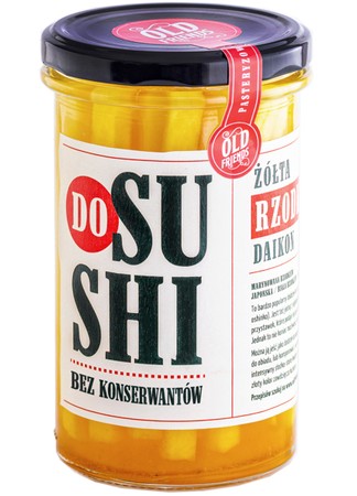 Marinovaná reďkovka na sushi 500g bez konzervantov