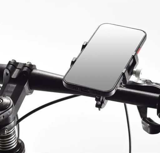 DRŽIAK NA BICYKEL NA TELEFÓN NA BICYKEL ALU RIADKA, SILNÝ NA BICYKEL, NA MOTOR