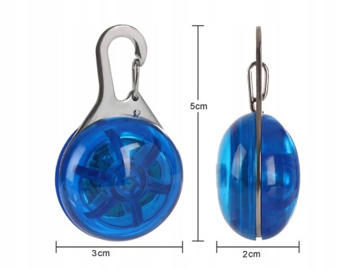 LED LAMPA SVETIE NA VEČERNÉ PRECHÁDZKY