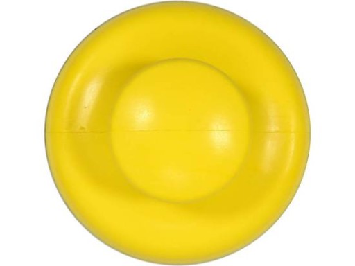 KRUHÝ BRÚSNY BLOK FI150 MM SO VELCRO VOREL ŽLTÝ