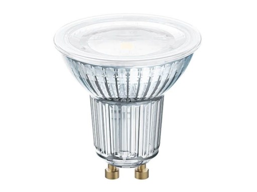 LED ŽIAROVKA Sklo GU10 6,9W = 49W 3000K Teplá farba 620lm OSRAM 120°