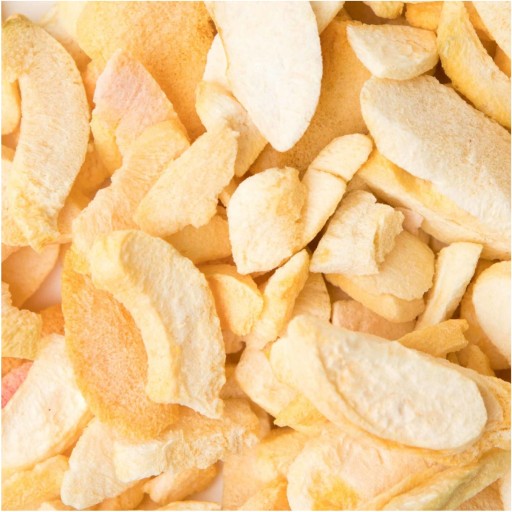 Broskyňa - Jahoda Mrazom sušené ovocie OVOCNÉ ČIPSKY 40g HiFOOD