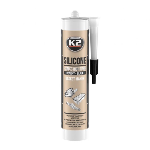 K2 ČIERNY SILIKÓN 300G. B200N VYSOKOTEPLOTNÝ SILIKÓN