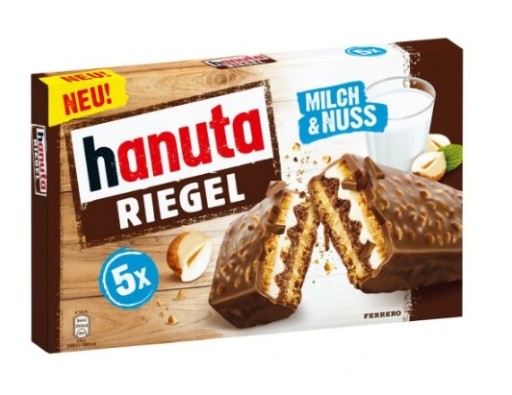 1x172g FERRERO HANUTA Riegel tyčinka