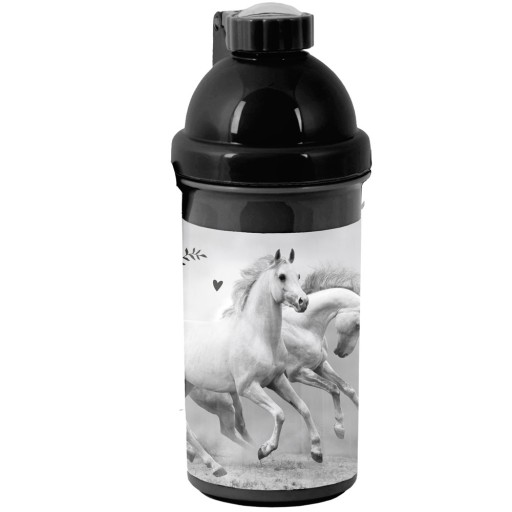 PASO FĽAŠA NA VODU PRE DIEVČATÁ KONÍKY DO ŠKOLY 500ml