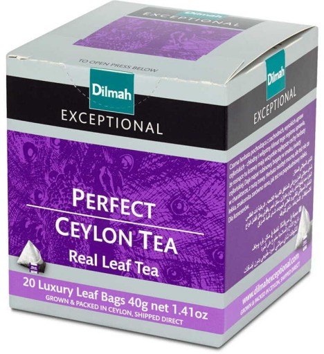 Dilmah Exceptional Perfect Ceylon Tea 20 ks