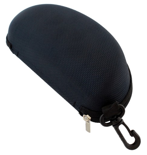 Púzdro na okuliare HARD, puzdro, zips, ČIERNA