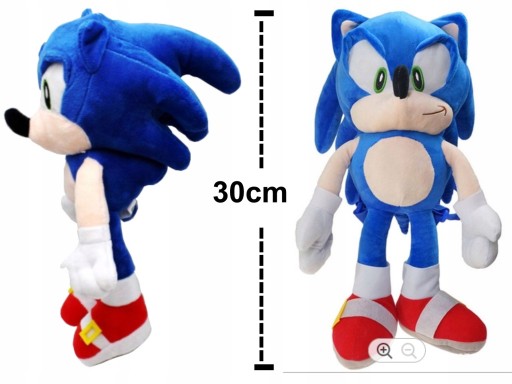 Plyšový maskot Super Sonic The Hedgehog Plyšová hračka