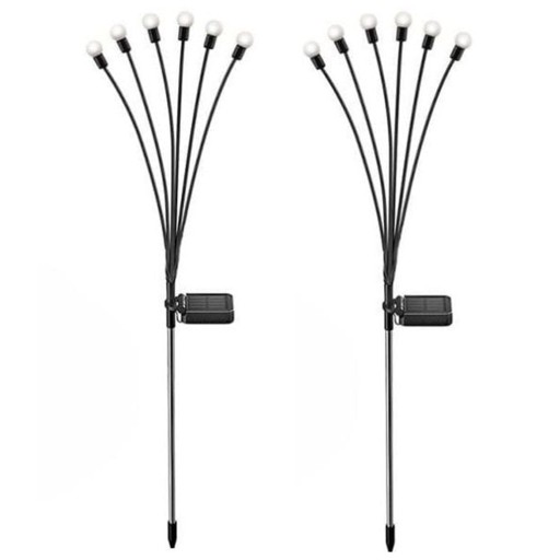 Solárna lampa Púpavové gule Záhradné gule 70cm + Twilight Senzor