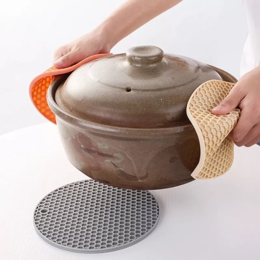 SILIKÓNOVÁ PODLOŽKA NA HORÚCI HRNČEK 4x