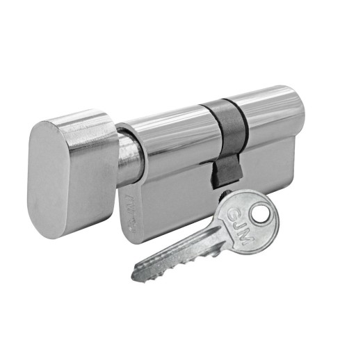 VLOŽKA S GOMBÍKOM GJM NICKEL 3 KĽÚČE 30G/35