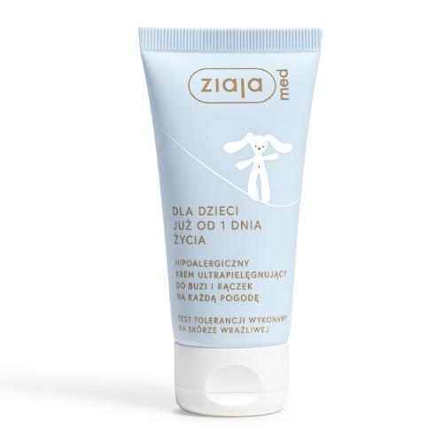 ZIAJA MED For Children Krém na pery a ruky, 50ml