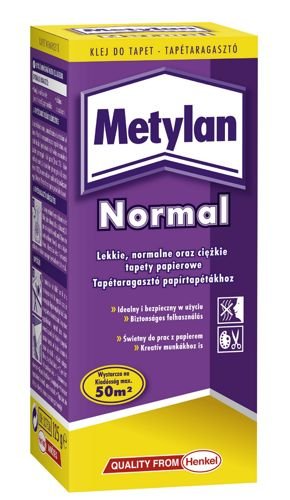 Lepidlo METYLAN NORMAL 125g na tapety na PAPIER