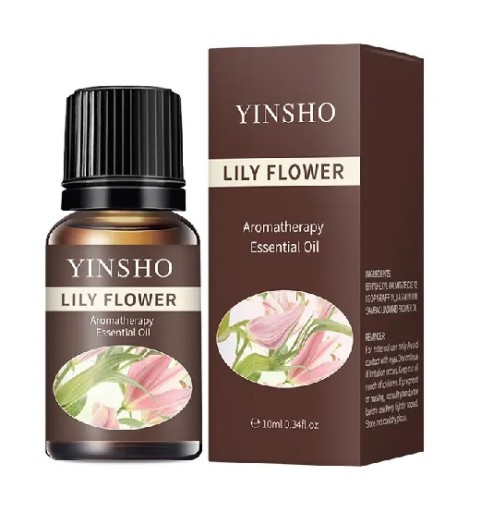 Vôňa sviečky, parafínový vosk, esenciálny olej Lilia, 10ml