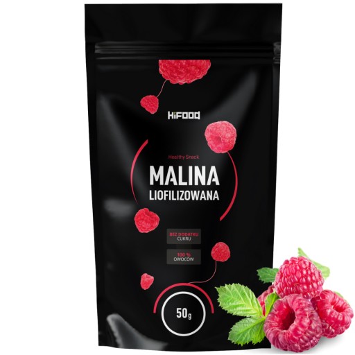 Lyofilizovaná malina 50g HiFOOD PREMIUM CEL
