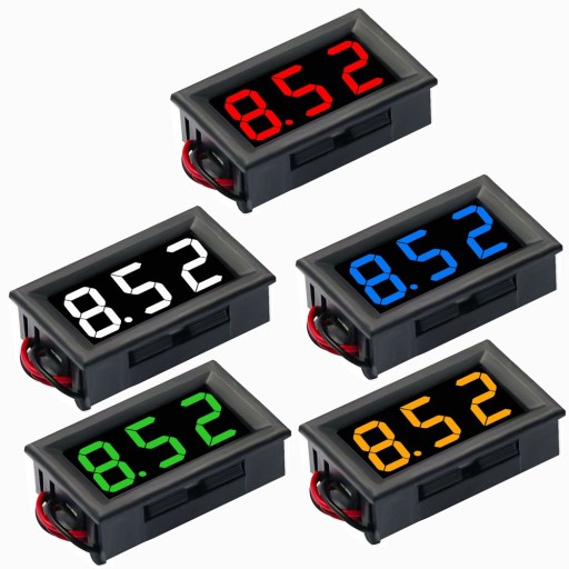 UNIVERZÁLNY VOLTMETER 4,5 - 30V DC V POUZDRO