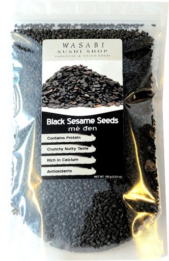 Lúpaný čierny sezam 100g - Thai Pride