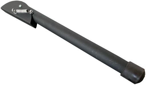 Oceľová zamykacia noha 150 mm čierna zátka