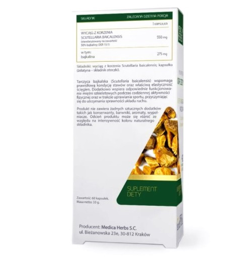 Medica Herbs BAJKAL ŠTÍTNA ŠTÍTNA FORTE stres KĹBY