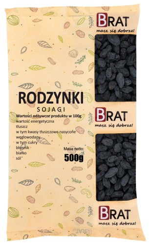 RAISINS BLUE sojagi 500g prírodná