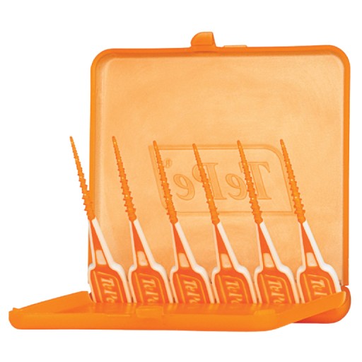 TEPE EasyPick XS/S (oranžové) ohybné špáradlá 36 ks.