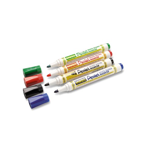 Popisovač PENTEL MW85-4W za sucha, sada 4 farieb