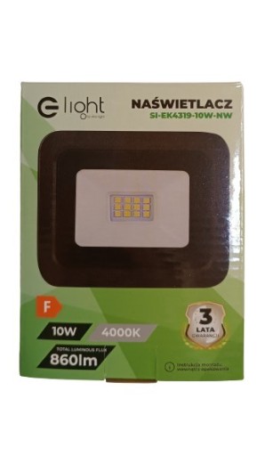 LED FLOODLIGHT 10W 860LM 4000K