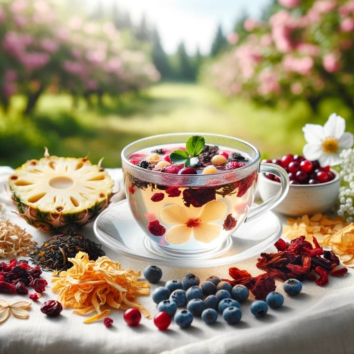 Blueberry Choice Biely čaj UniTea Land 50g