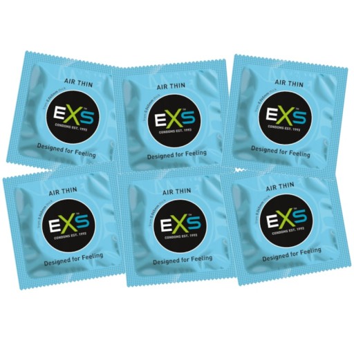 EXS AIR THIN CONDOMS najtenšia spojka 1 ks MEGA TENK