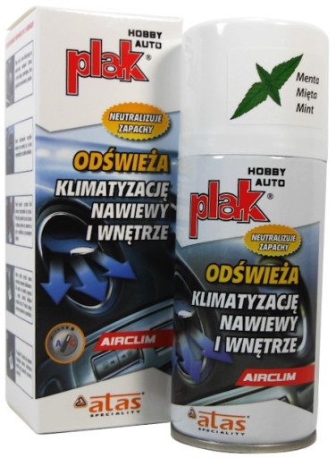 PLAK AIRCLIM OSVIEŽUJE KLIMATIZÁCIU 150ml MÄŤ