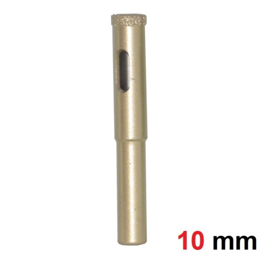 Diamantový vrták na dierky na kameninu 10mm ZLATÝ
