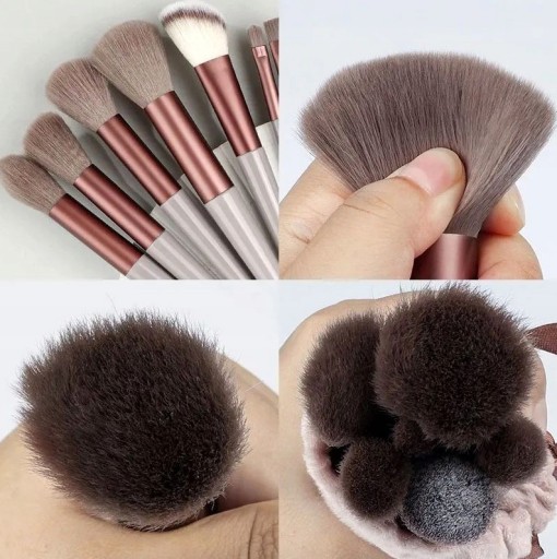 Sada 13 profesionálnych štetcov na make-up + puzdro