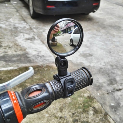 BIKE ZRKADLO NA RIADITEĽ BICYKEL okrúhle SPÄTNÉ ZRKADLO