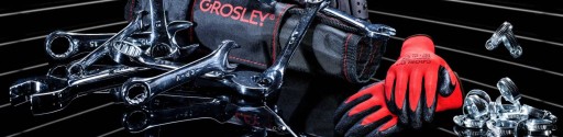 GROSLEY GRONMCZE10010 Červené latexové pracovné rukavice 10/XL 1 pár