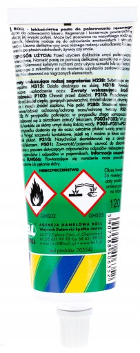 BOLL SPEED leštiaca pasta na ruky 120g