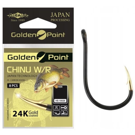 Háčiky Mikado Chinu Golden Point - 10