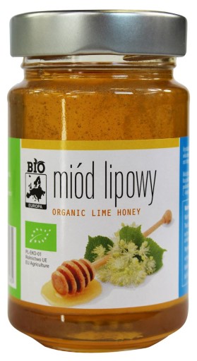 Bio Lipový med 300 g Bio Europa