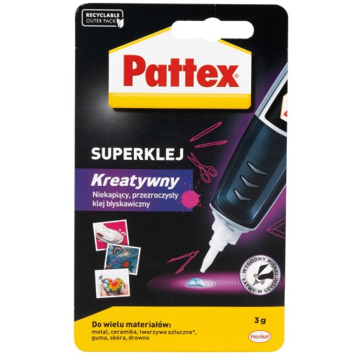 PATTEX UNIVERSAL GLUE SUPER PERFEKTNÉ PRESNÉ PERO 3G