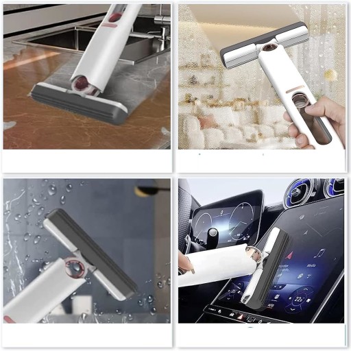 MINI MOP PRENOSNÝ SUPER absorpčná špongia SKLADACÍ BEZDOTYKOVÝ AUTOMAT