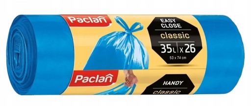 PACLAN CLASSIC Vrecia na odpadky s držadlami 35L A'26