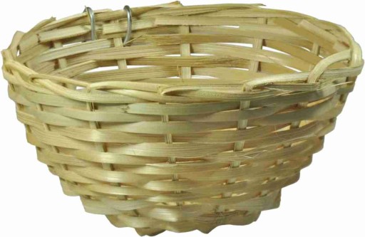Hniezdo pre vtáky, PLETANÝ KOŠÍK, 12 CM