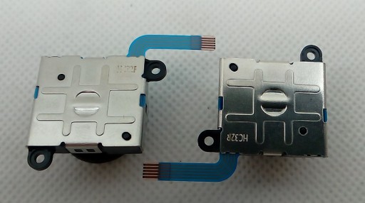 2 x JOYSTICK 3D ANALOGOVÝ OVLÁDAČ JOY-CON BLACK ROD