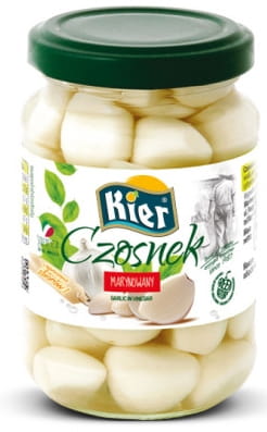 Cesnak marinovaný v slanom náleve 240g srdiečka