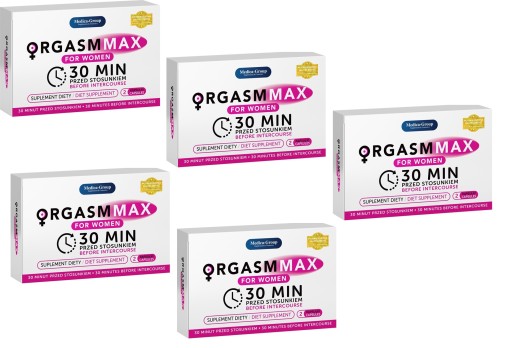 Doplnok stravy Medica-Group Orgasm Max For Women na vyvolanie vzrušenia